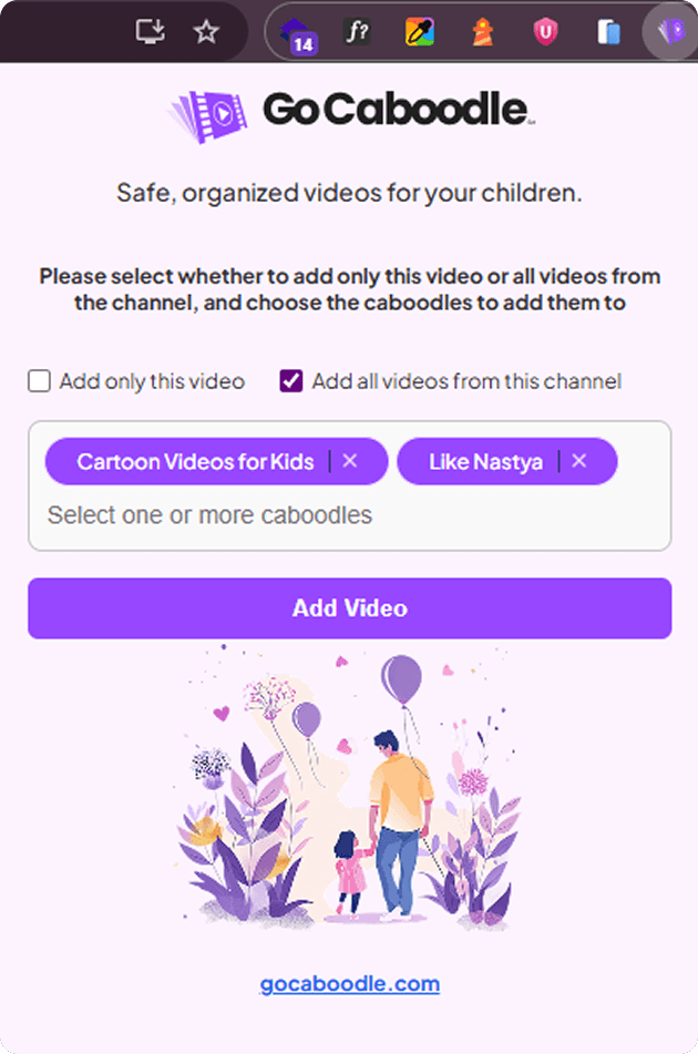 Children reading outdoors in a playground